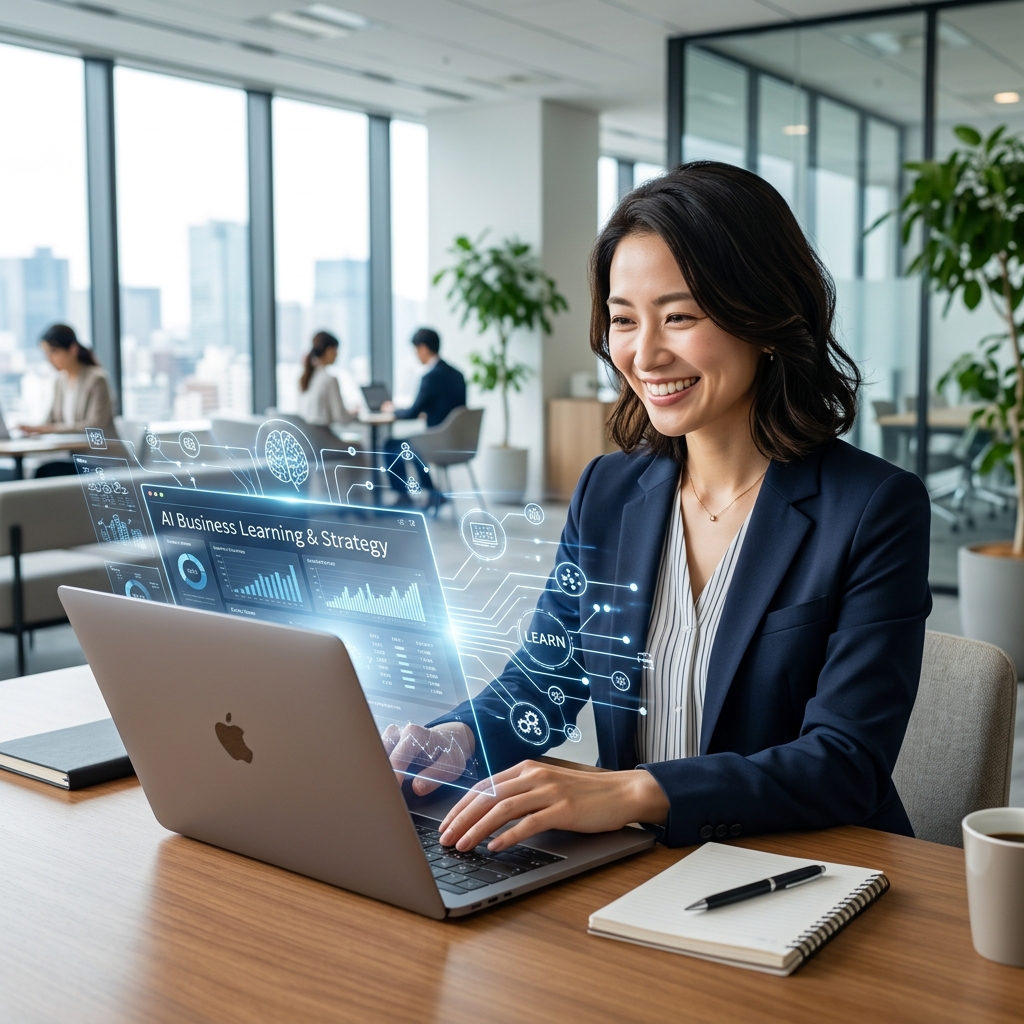 AIを活用するビジネスパーソン